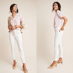 Anthropologie Pilcro High-Rise Denim Leggings